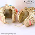 92295- Xuping cheap earring gold plated women ear jewelry for african